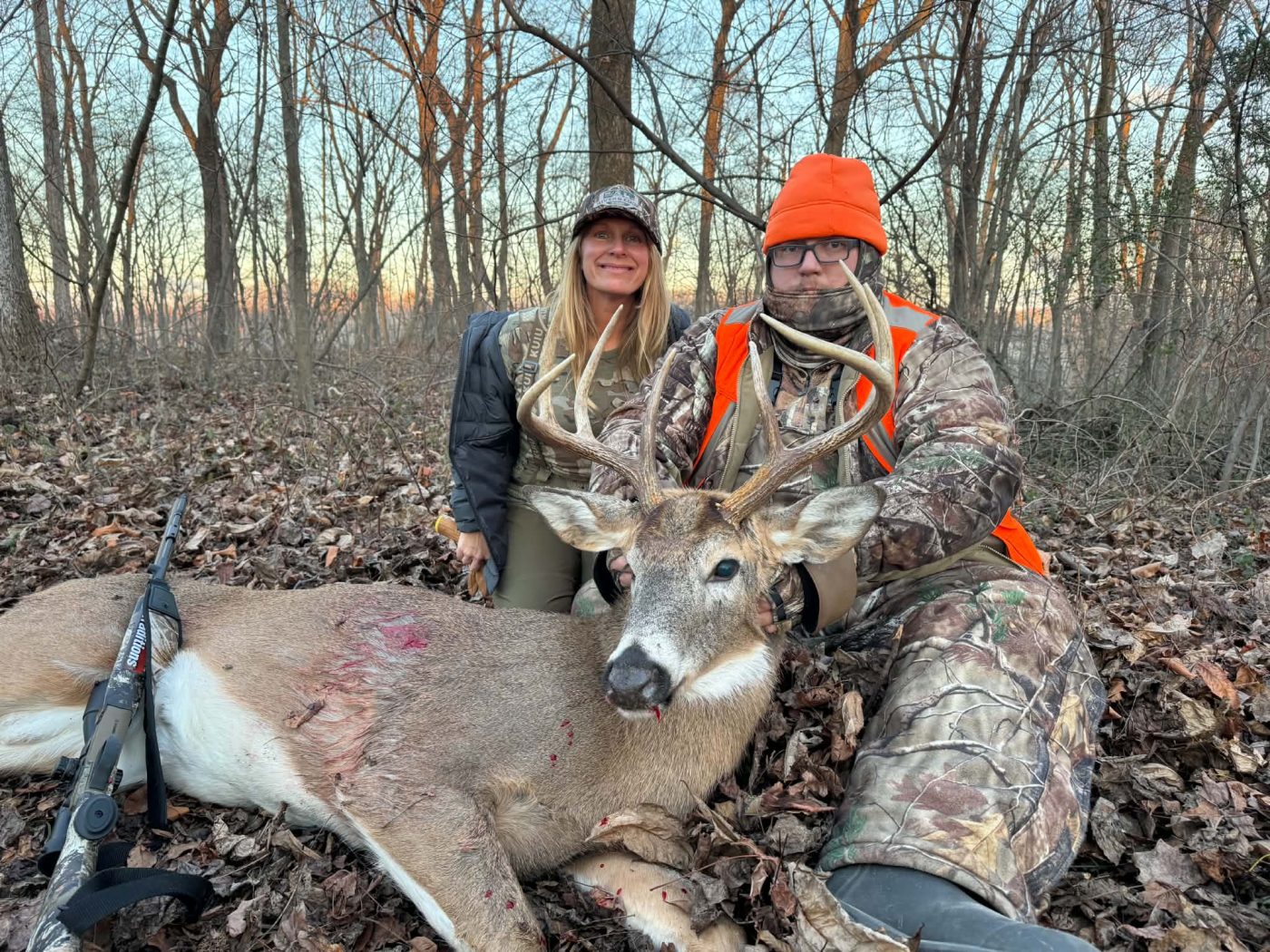 Successful whitetail hunt