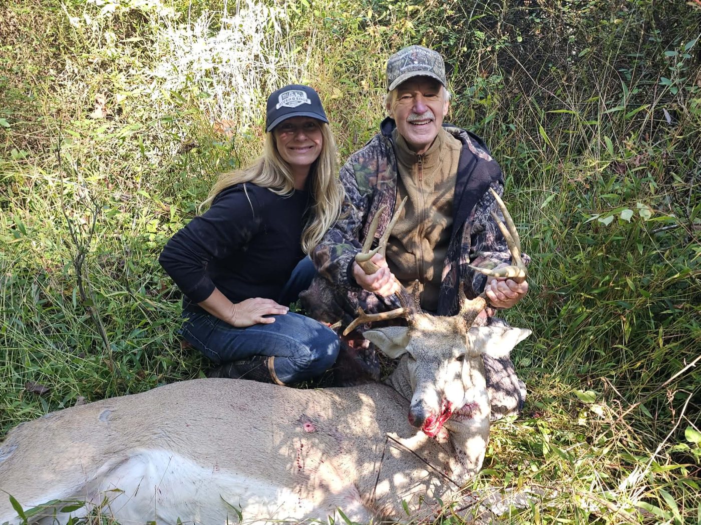 Successful whitetail hunt